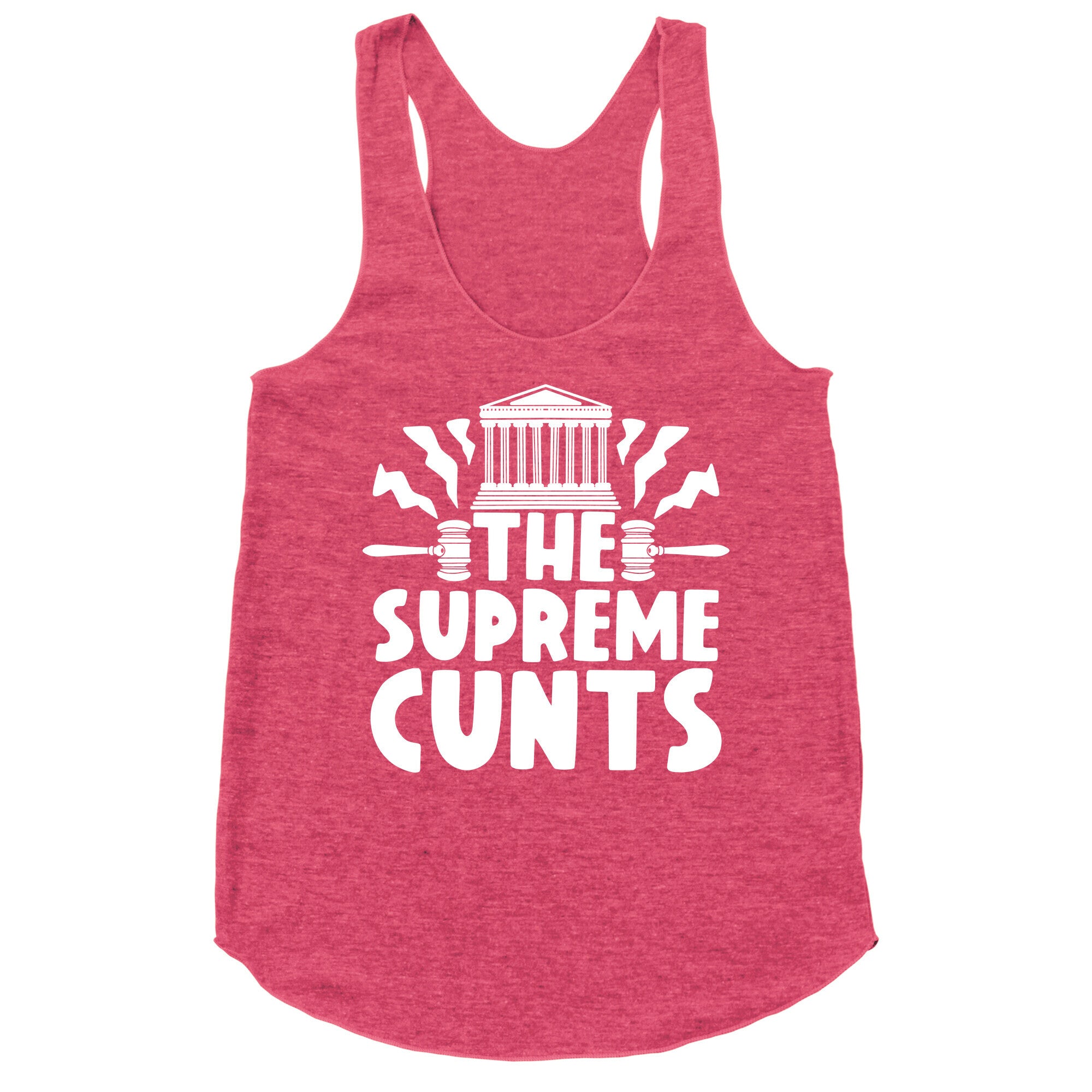 The Supreme Cunts Racerback Tank